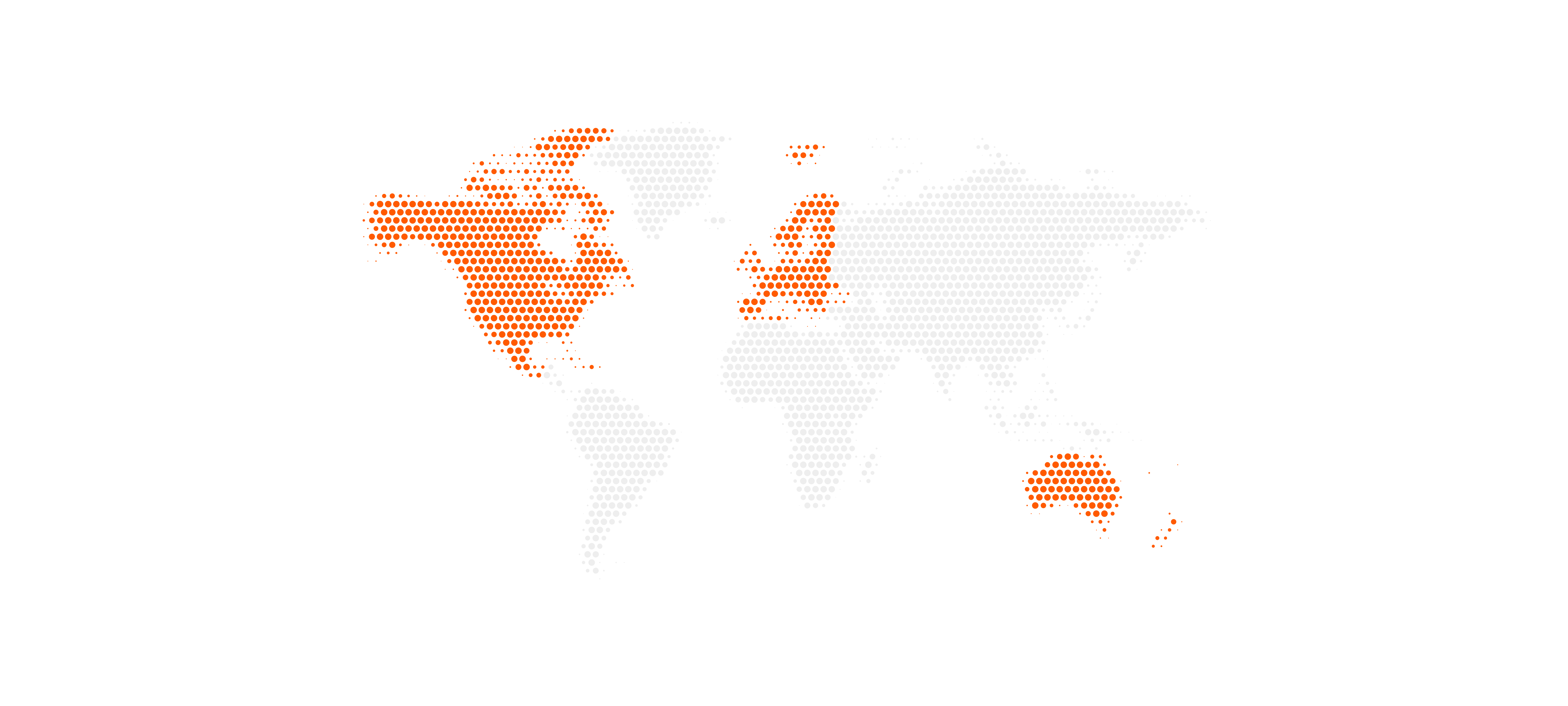 Navimow i105 robot lawn mower global sales coverage dot map.
