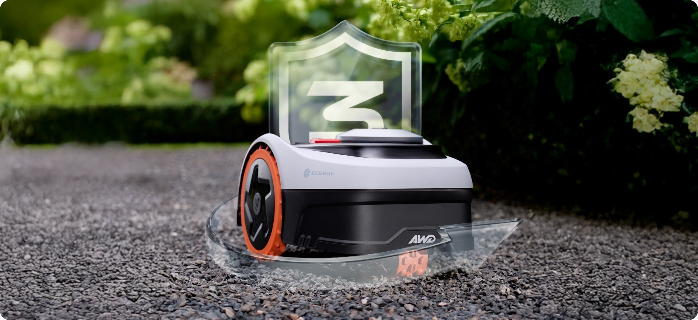 Segway Navimow X3 robot lawn mower.
