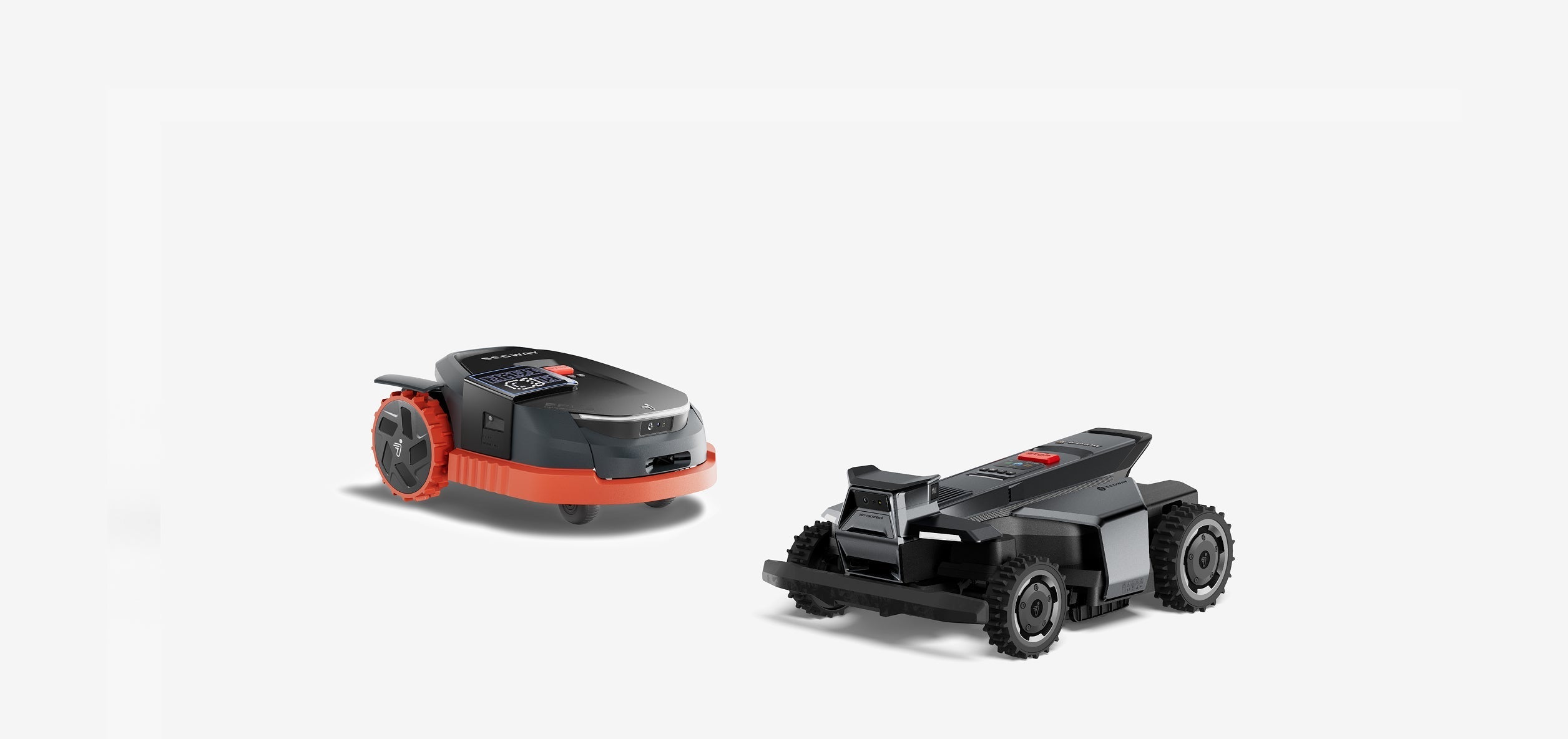 Segway Navimow i series and H series robot lawn mower.