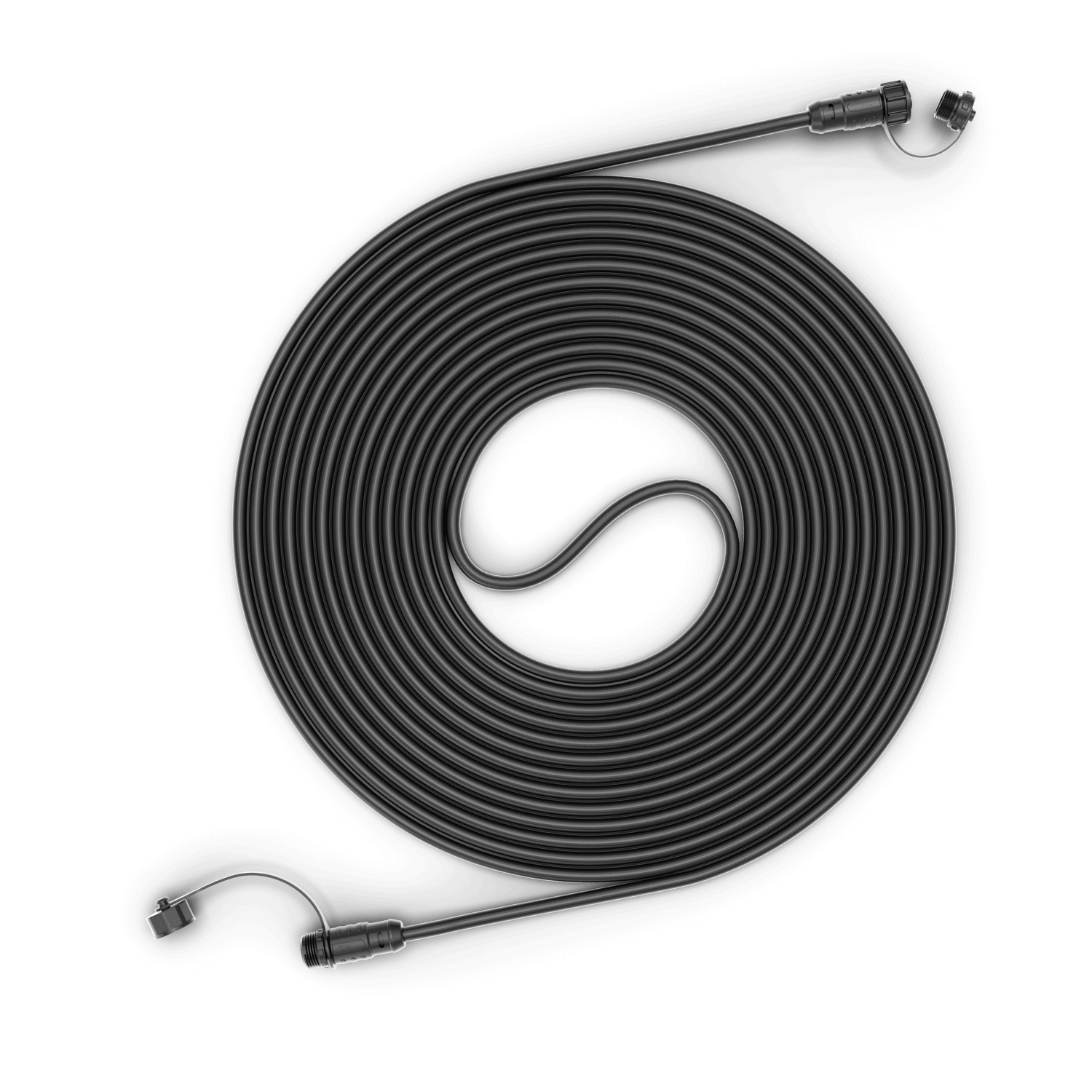 Navimow i110N robot lawn mower black extension cable in coil.