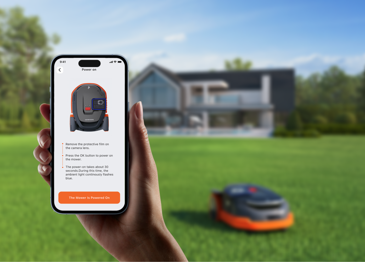 Segway Navimow i110N robot lawn mower