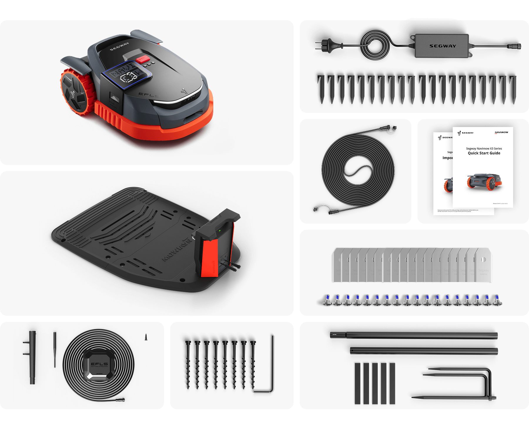 Segway Navimow X3 robot lawn mower.