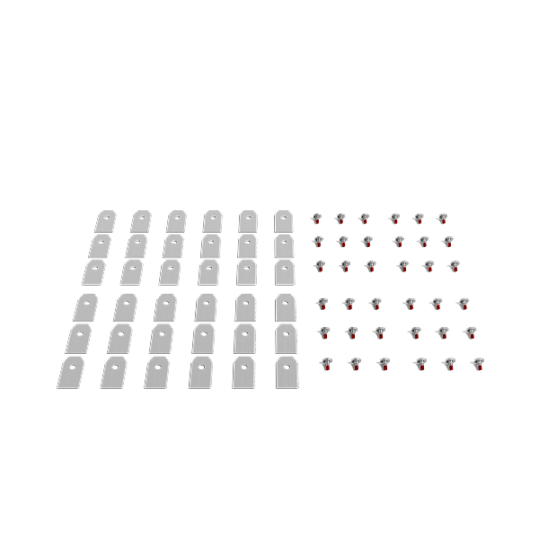 Navimow i110N robot lawn mower replacement blade and screw kit.