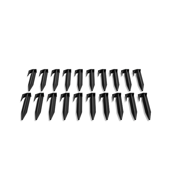 Navimow fixing pegs for the robot lawn mower boundary wire.