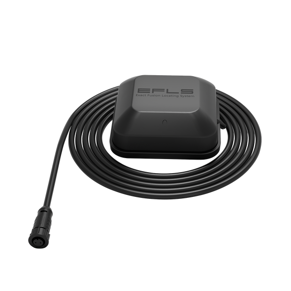 Navimow EFLS robot lawn mower antenna for precise satellite navigation.