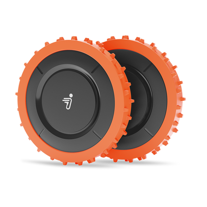 Navimow i110N robot lawn mower wheels designed for all terrain.